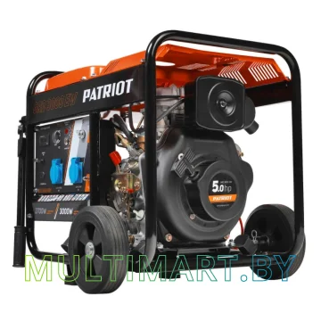 Дизельный генератор Patriot GRD 3000EW картинка 5